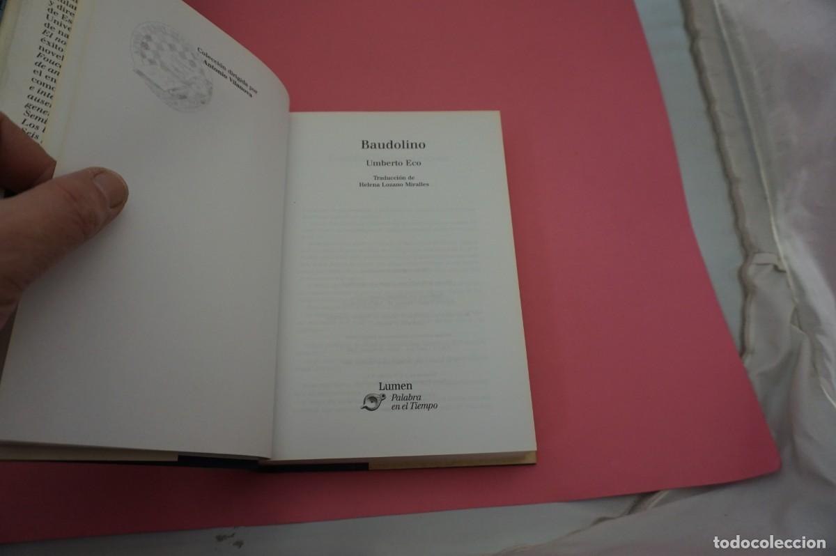 Libros: 8B/ BAUDOLINO - UMBERTO ECO / LUMEN EDITOR - Foto 2