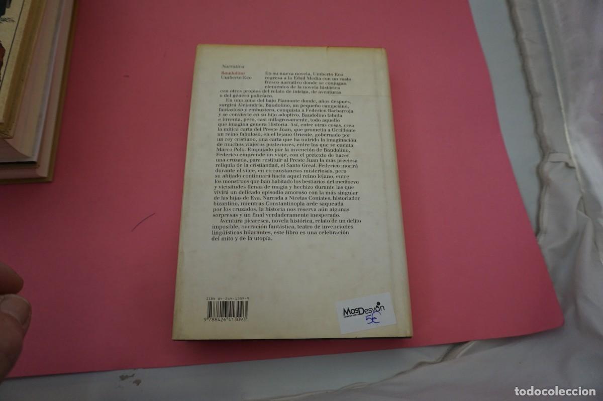 Libros: 8B/ BAUDOLINO - UMBERTO ECO / LUMEN EDITOR - Foto 6