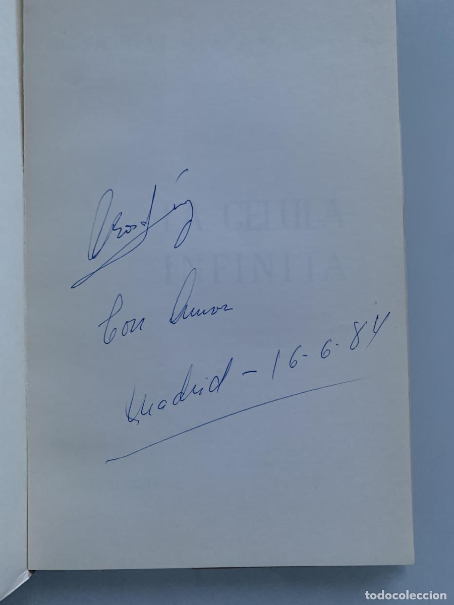 Libros: LA C&Eacute;LULA INFINITA (Dedicado autor) - Rosa D&iacute;az - Foto 2
