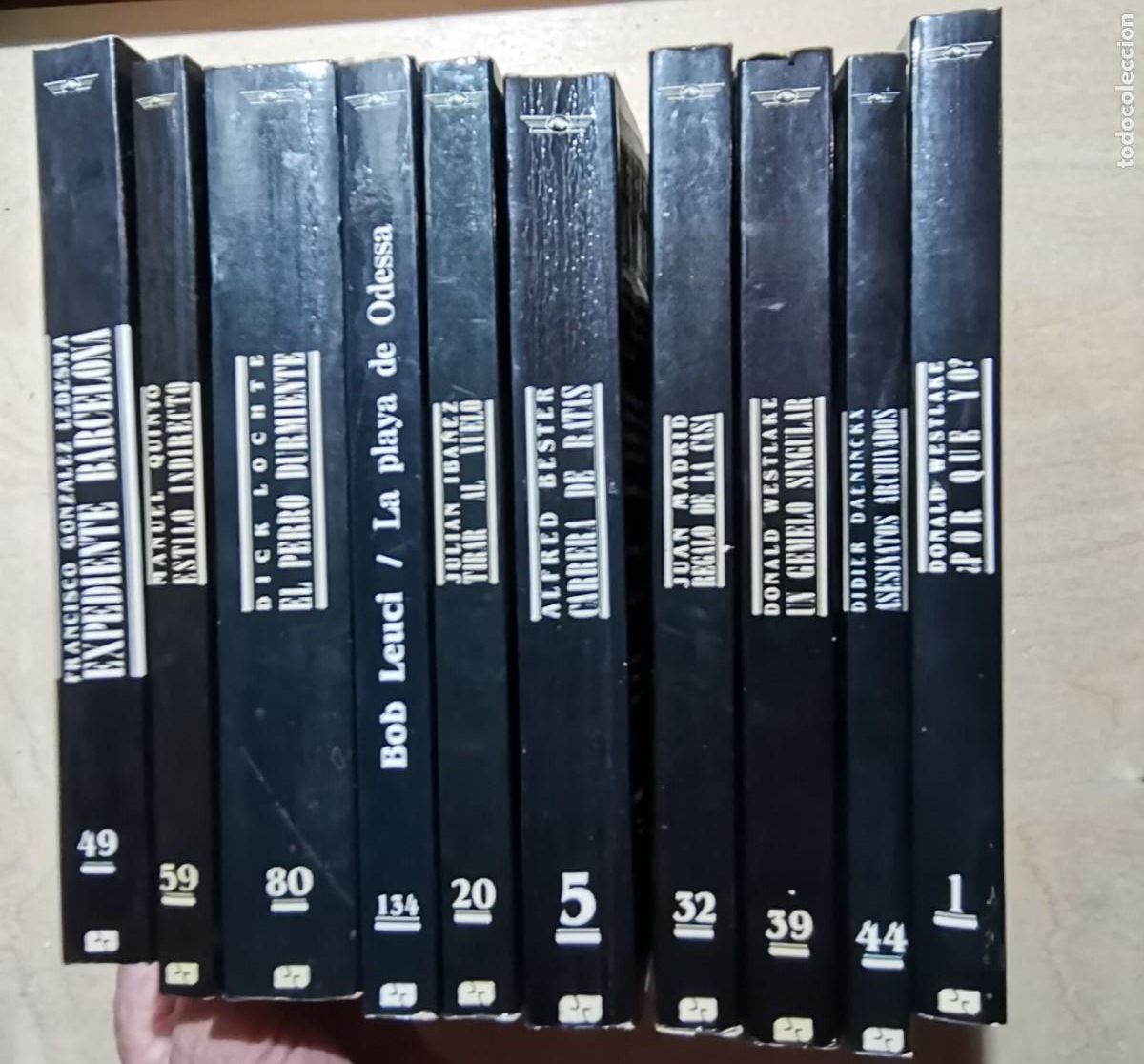 Libros: LOTE COLECCI&Oacute;N ETIQUETA NEGRA EDICIONES JUCAR: 9 libros - Foto 1