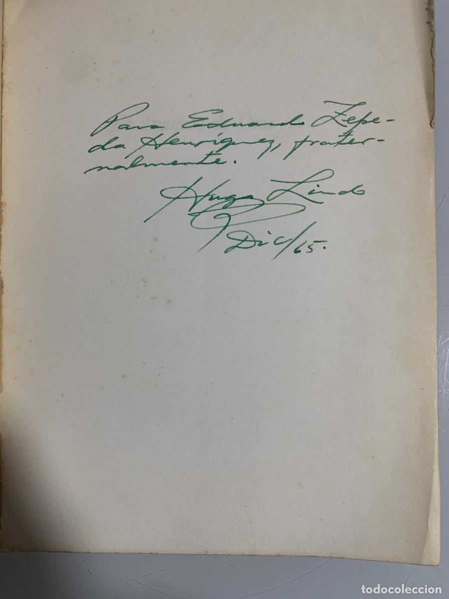 Libros: EL ANZUELO DE DIOS (Dedicado autor) - Hugo Lindo - Foto 2
