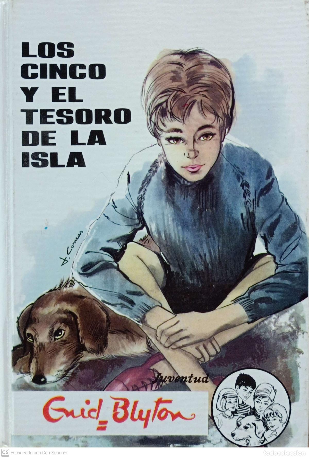 Libros: Los cinco y el tesoro de la isla - Enid Blyton - Foto 1