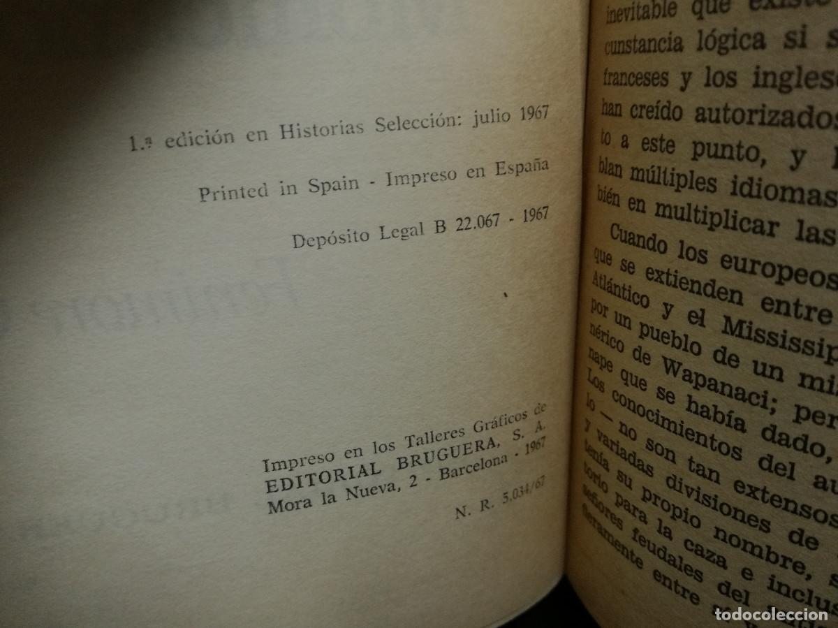 Libros: LIBRO - EL ULTIMO MOHICANO - FENIMORE COOPER - BRUGUERA 1967 - Foto 2