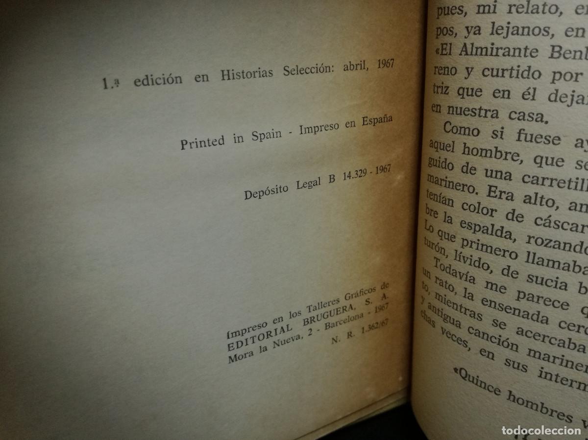 Libros: LIBRO - LA ISLA DEL TESORO - R.L. STEVENSON - BRUGUERA 1967 - Foto 2