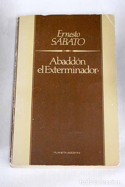 Libros: Abadd&oacute;n el exterminador.- Sabato, Ernesto - Foto 1