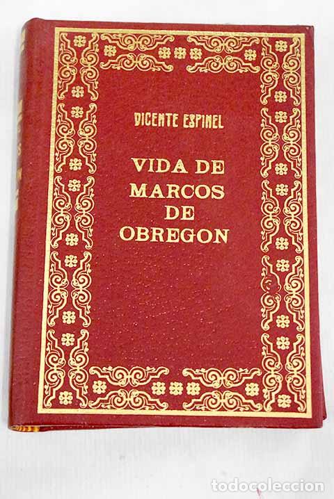 Libros: Vida de Marcos de Obreg&oacute;n.- Espinel, Vicente - Foto 1