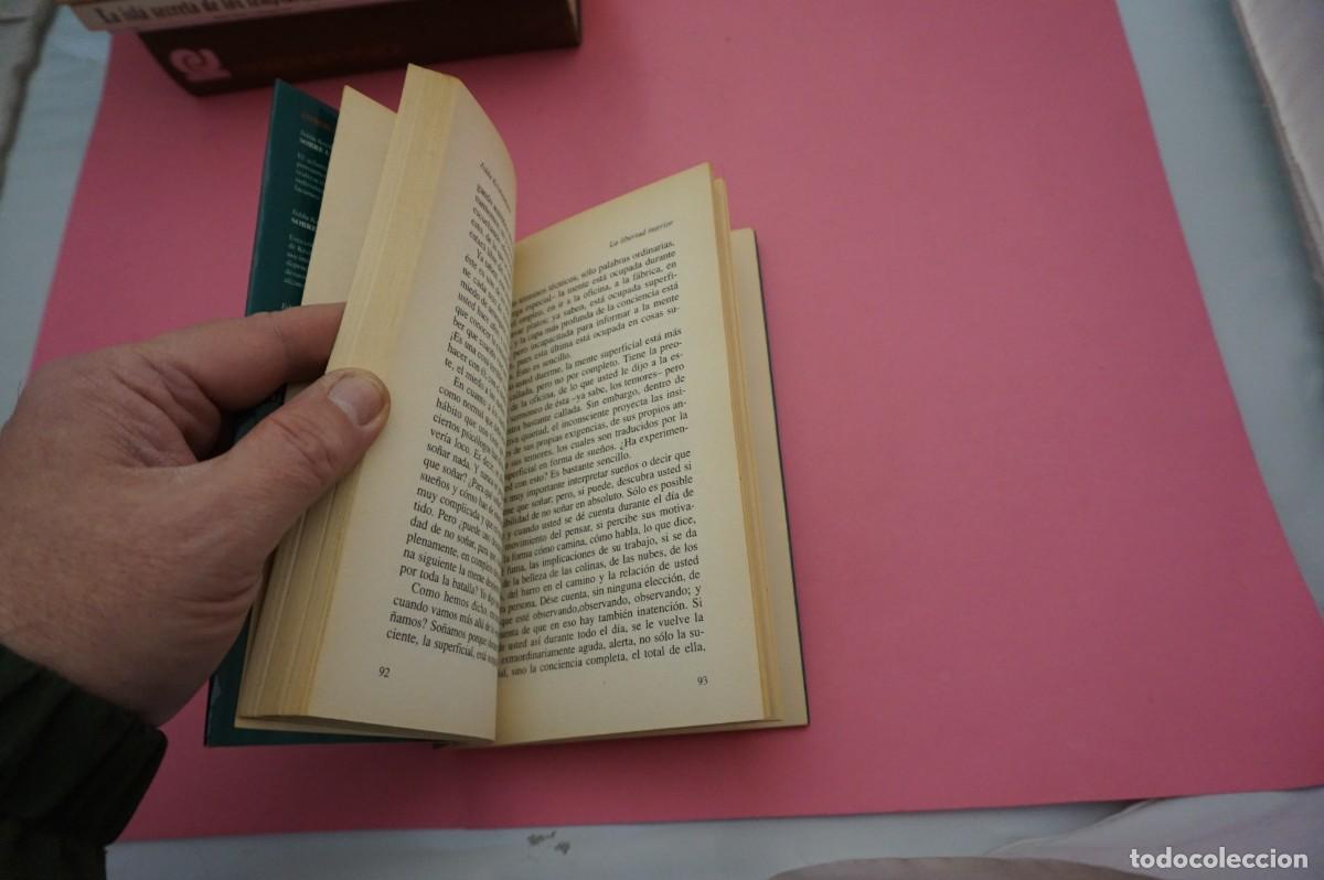 Libros: 5A/ LA LIBERTAD INTERIOR - JIDDU KRISHNAMURTI / EDICIONES KAIROS - Foto 3