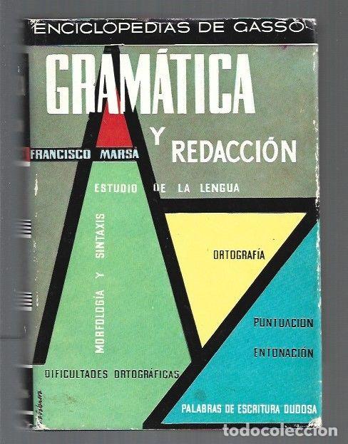 Libros: GRAMATICA Y REDACCION - MARSA, FRANCISCO - Foto 1