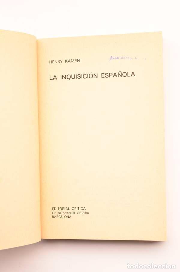 Libros: La Inquisici&oacute;n espa&ntilde;ola - KAMEN, Henry - Foto 2
