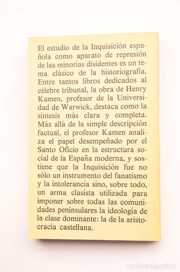 Libros: La Inquisici&oacute;n espa&ntilde;ola - KAMEN, Henry - Foto 3