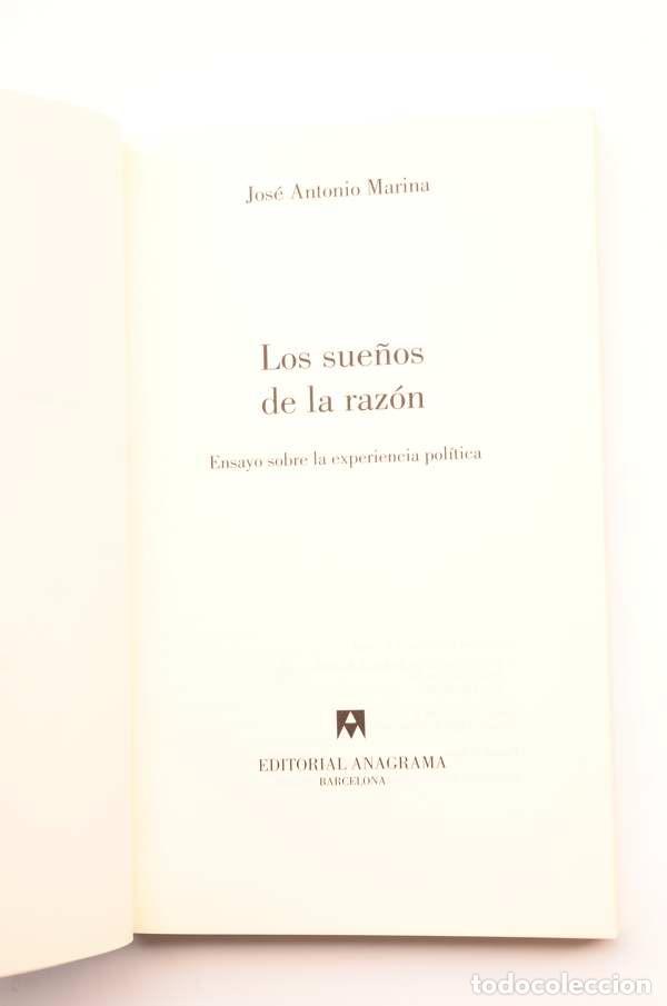 Libros: Los sue&ntilde;os de la raz&oacute;n - MARINA, Jos&eacute; Antonio - Foto 2