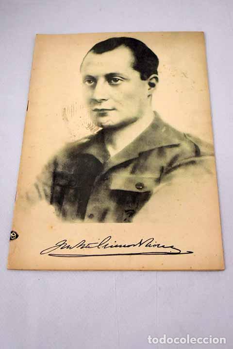 Libros: Testamento de Jos&eacute; Antonio Primo de Rivera.- Primo de Rivera, Jos&eacute; Antonio - Foto 1