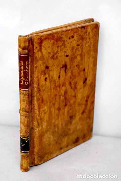 Libros: Op&uacute;sculos filos&oacute;ficos.- Leibniz, Gottfried Wilhelm - Foto 1