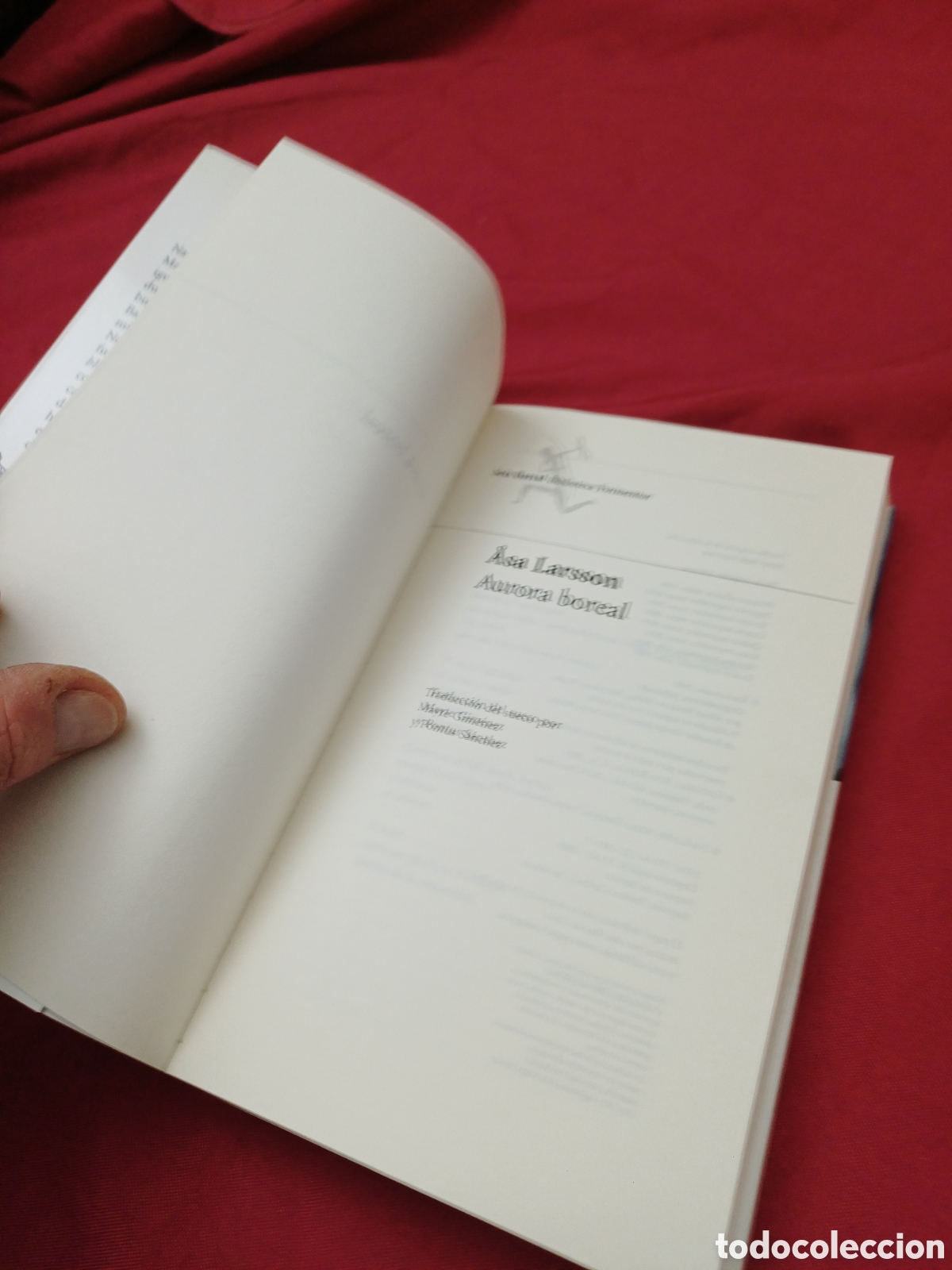 Libros: LIBRO, AURORA BOREAL, ASA LARSSON, 2009 - Foto 5
