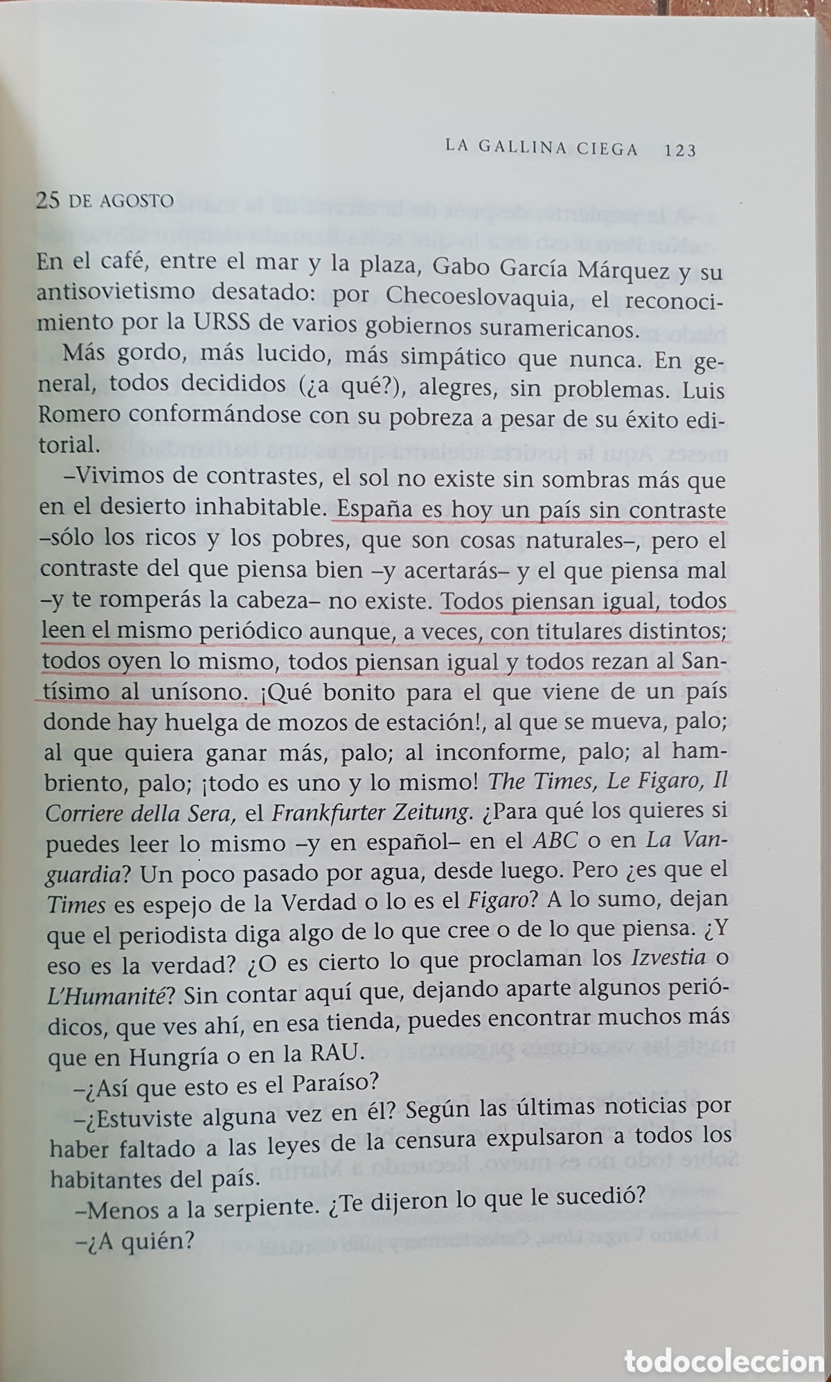 Libros: La Gallina Ciega � Alba - Max Aub - Foto 3
