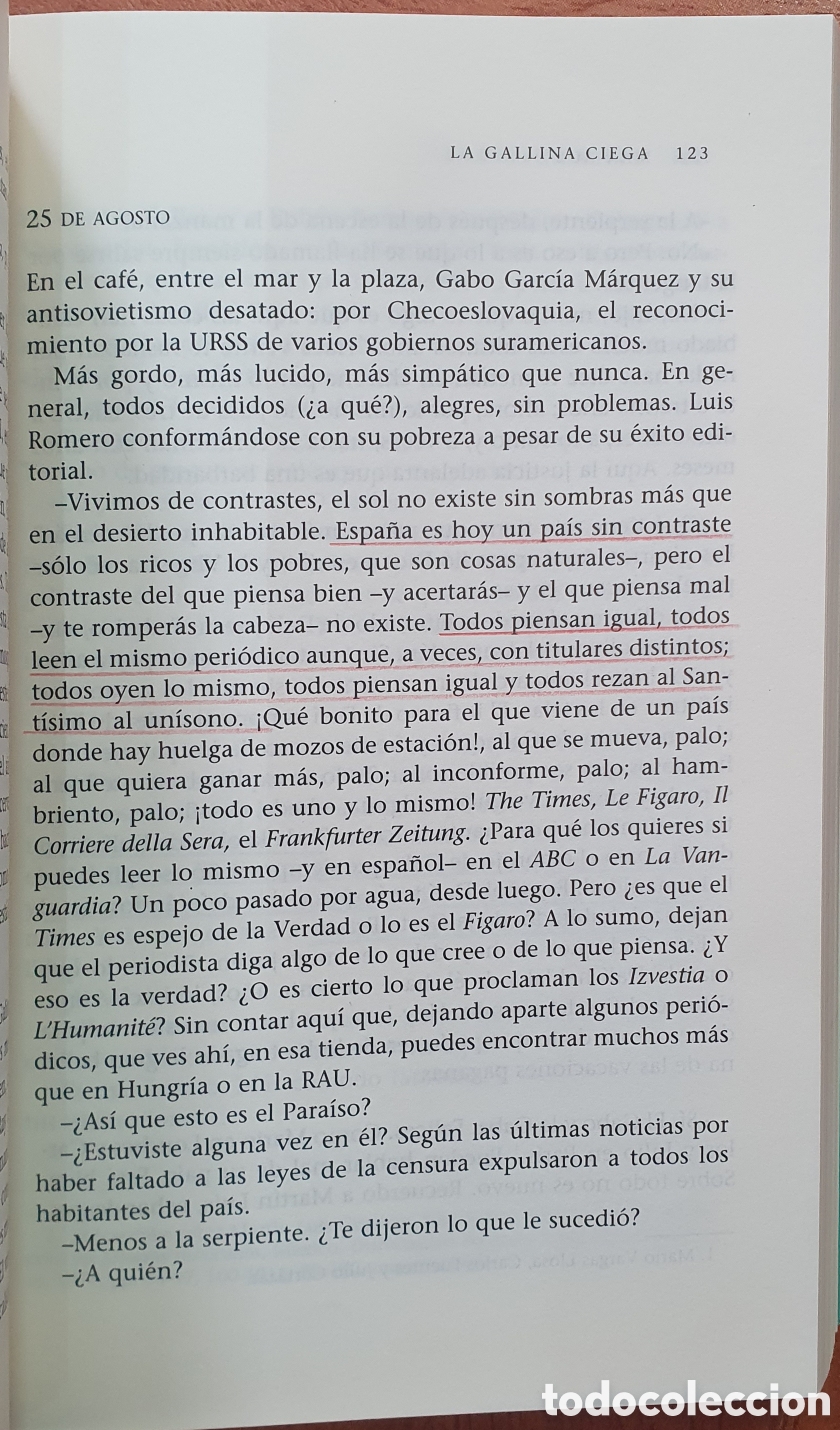 Libros: La Gallina Ciega � Alba - Max Aub - Foto 5