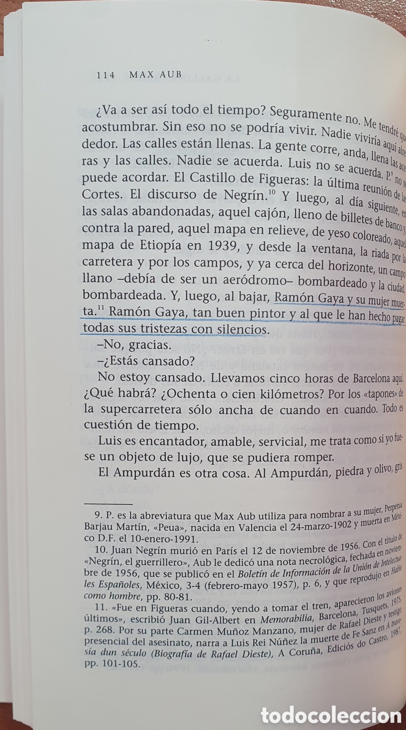 Libros: La Gallina Ciega � Alba - Max Aub - Foto 7