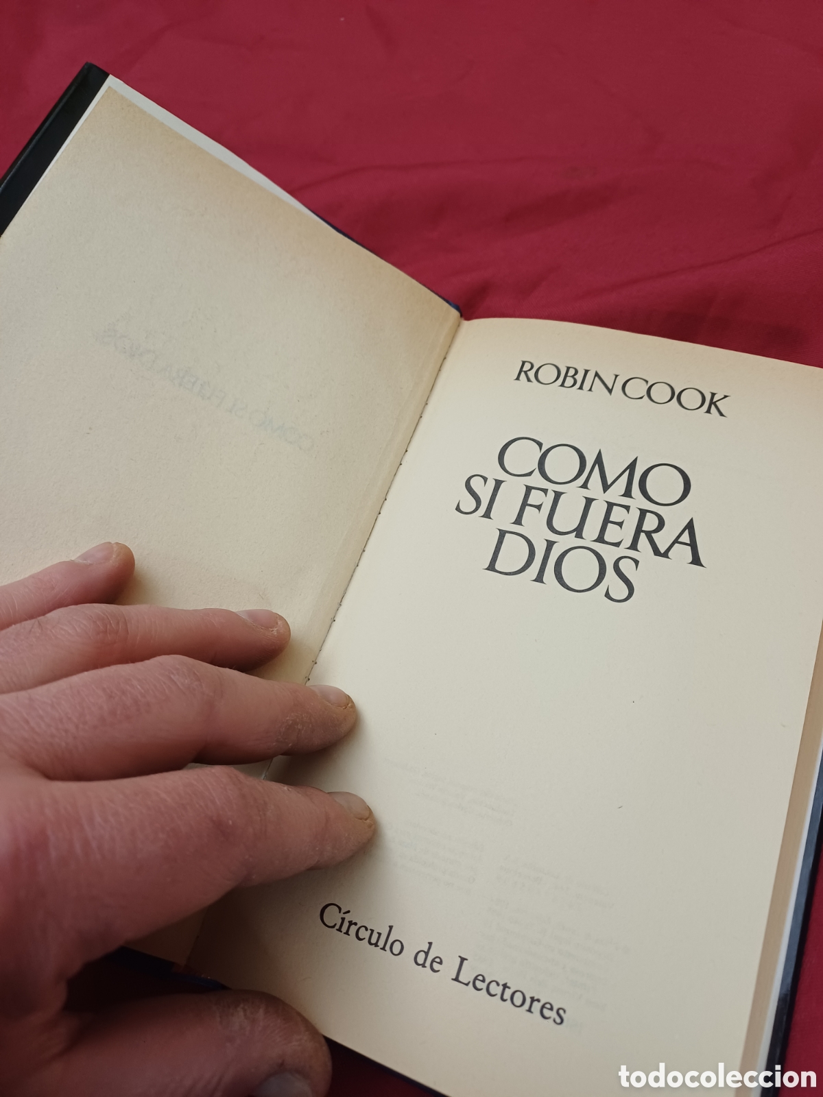 Libros: LIBRO, COMO SI FUERA DIOS, ROBIN COOK, - Foto 5