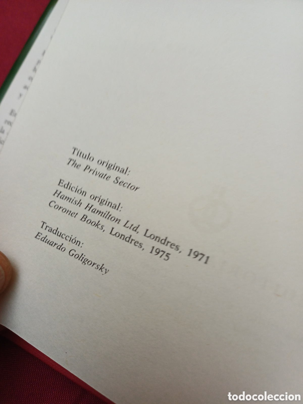 Libros: LIBRO, EL C&Iacute;RCULO SECRETO, 1975 - Foto 5