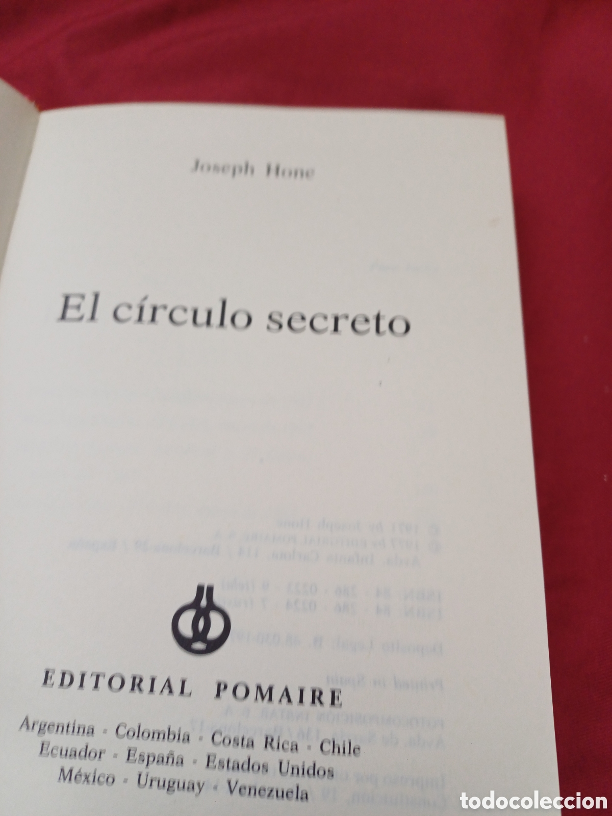 Libros: LIBRO, EL C&Iacute;RCULO SECRETO, 1975 - Foto 6