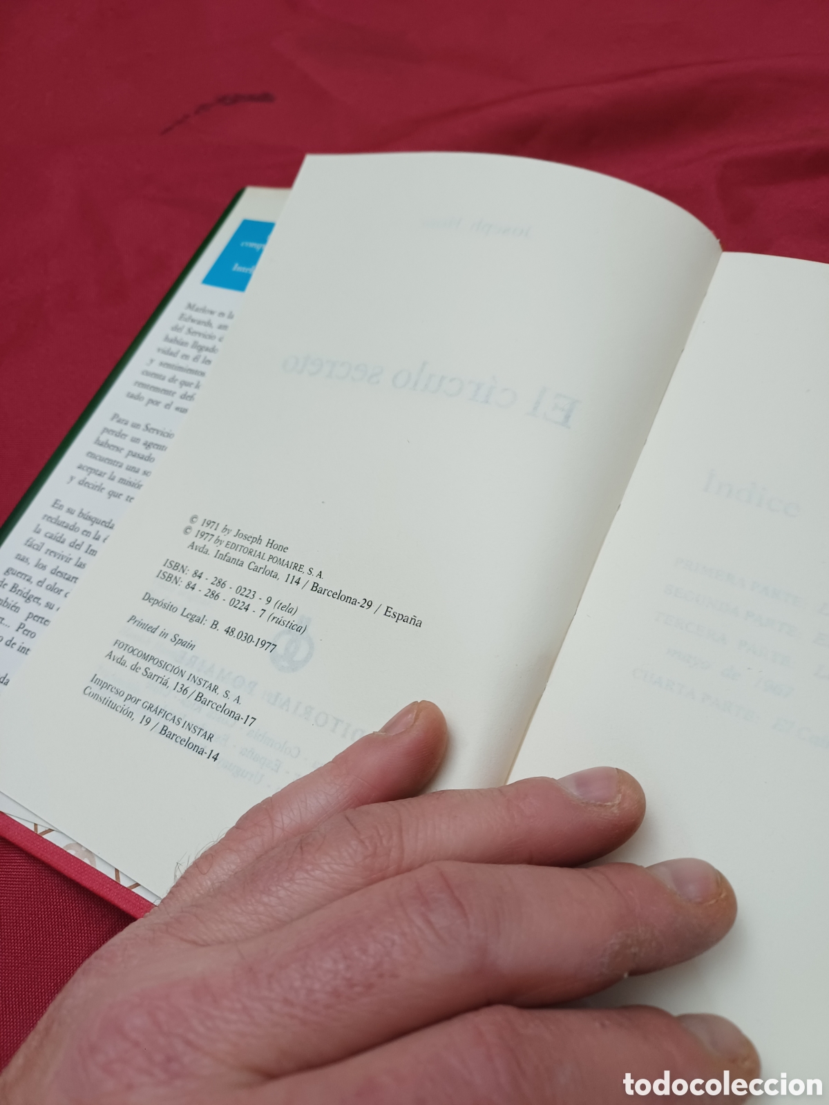 Libros: LIBRO, EL C&Iacute;RCULO SECRETO, 1975 - Foto 7