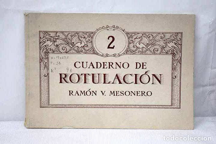 Libros: Cuaderno de Rotulaci&oacute;n.- Mesonero, Ram&oacute;n V. - Foto 1