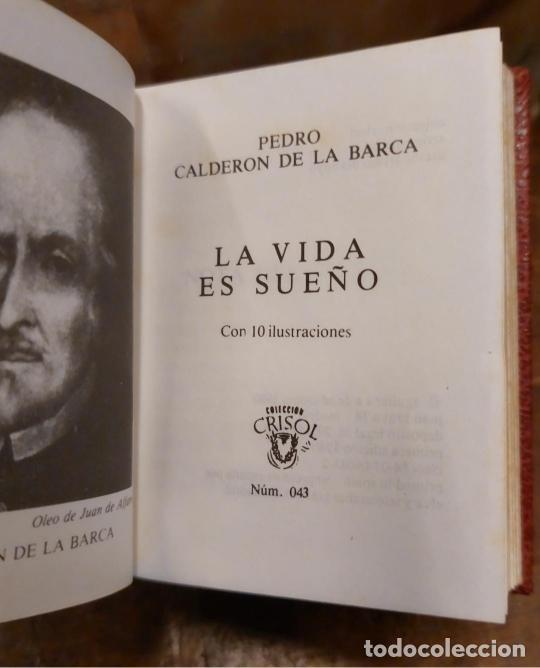 Libros: LA VIDA ES SUE&Ntilde;O. - CALDERON DE LA BARCA. - Foto 2