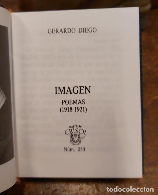 Libros: IMAGEN. Poemas. 1918-1921 - DIEGO, Gerardo. - Foto 2