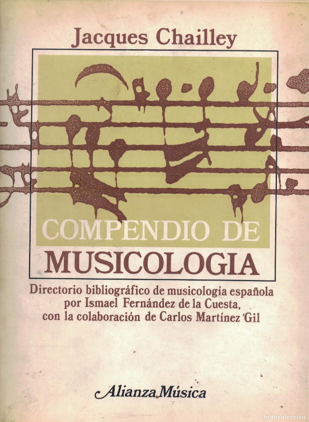 Libros: Compendio de musicolog&iacute;a - Jacques Chailley (director) - Foto 1