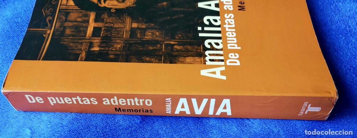 Libros: Amalia Avia. De puertas adentro. Memorias. - Foto 3