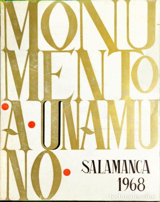 Libros: Monumento a Unamuno - VVAA - Foto 1