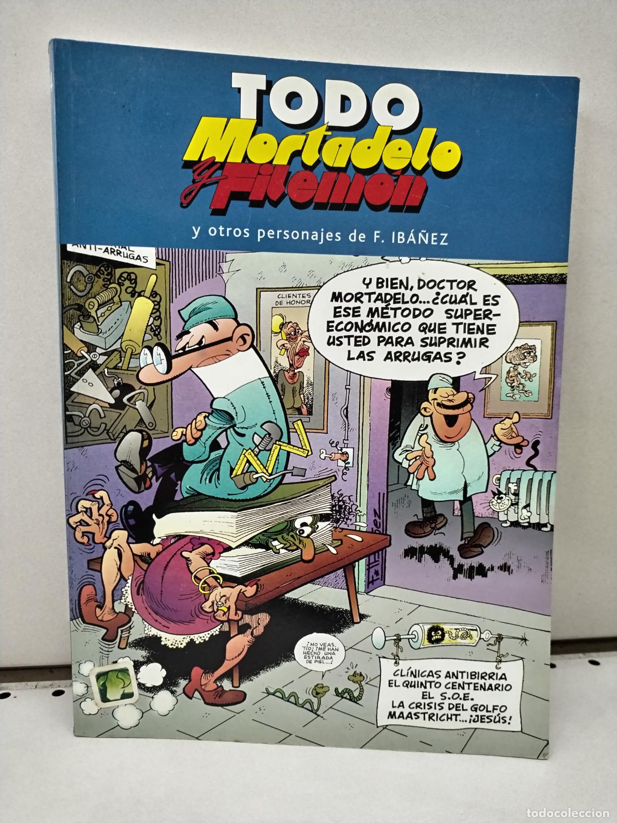 Libros: CLINICAS ANTIBIRRIA Y OTRAS HISTORIETAS: TODO MORTADELO Y FILEMON Y OTROS PERSONAJES DE IBA&Ntilde;EZ. VOL.