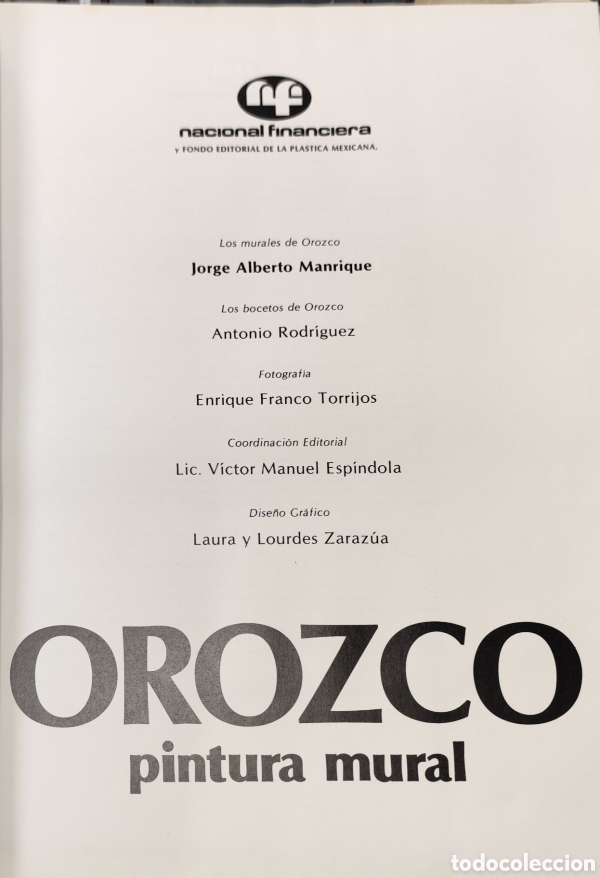 Libros: OROZCO PINTURA MURAL - ESPINDOLA,Victor Manuel (Coord.). - Foto 4