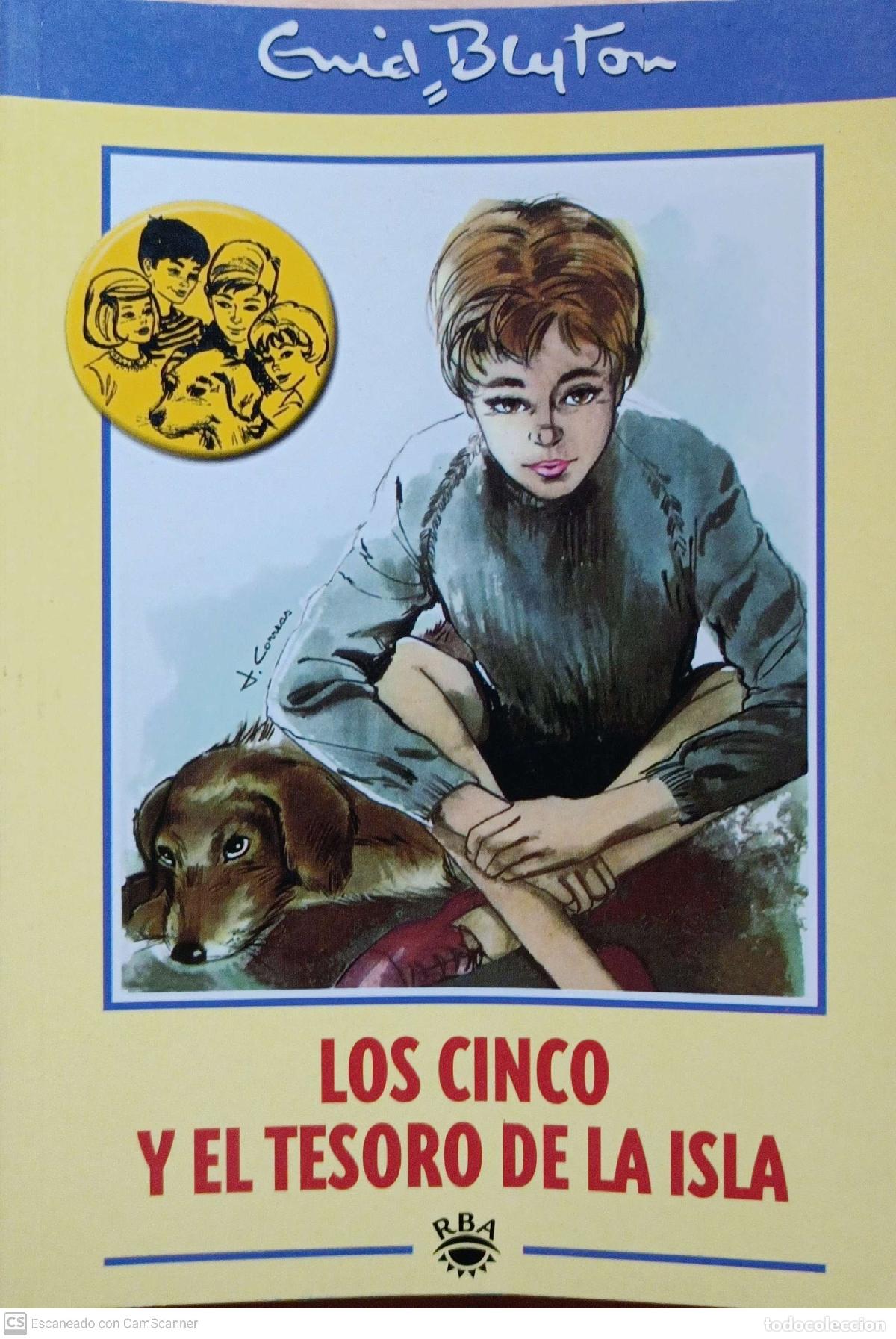 Libros: Los cinco y el tesoro de la isla - Enid Blyton - Foto 1