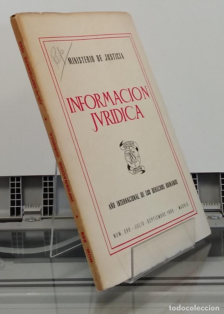 Libros: Informaci&oacute;n jur&iacute;dica, num 298, julio-septiembre 1968 - vvaa