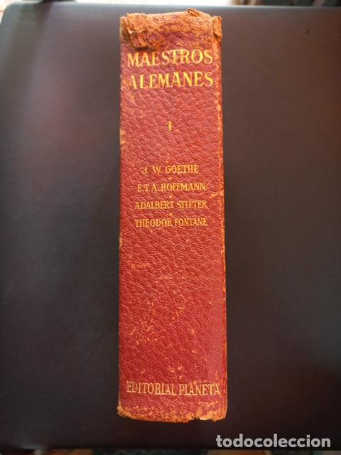 Libros: Goethe; Hoffmann; Stifter; Fontane - Maestros alemanes, I - Foto 1