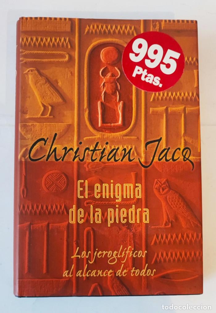 Libros: EL ENIGMA DE LA PIEDRA - Christian Jacq - Foto 1