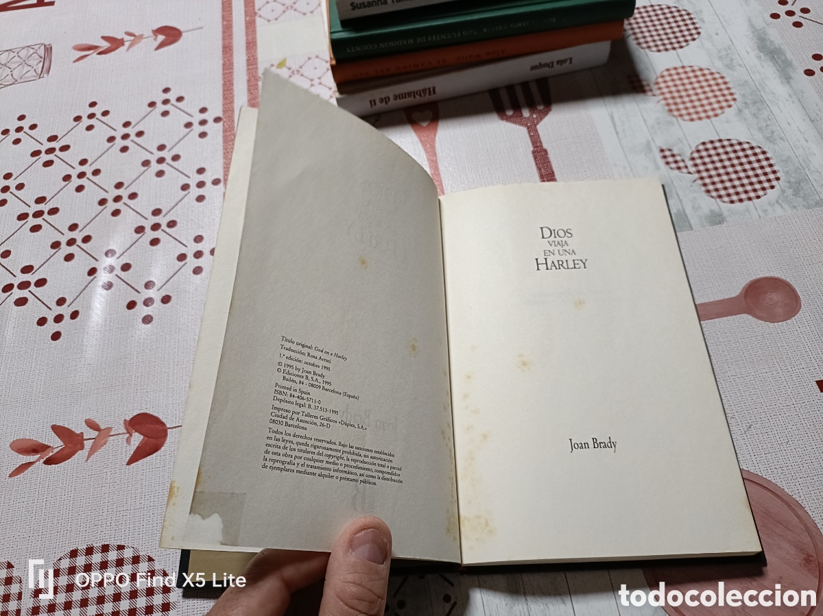 Libros: Libro Dios Vuelve en una Harley - Joan Brandy- Ediciones B - Foto 5