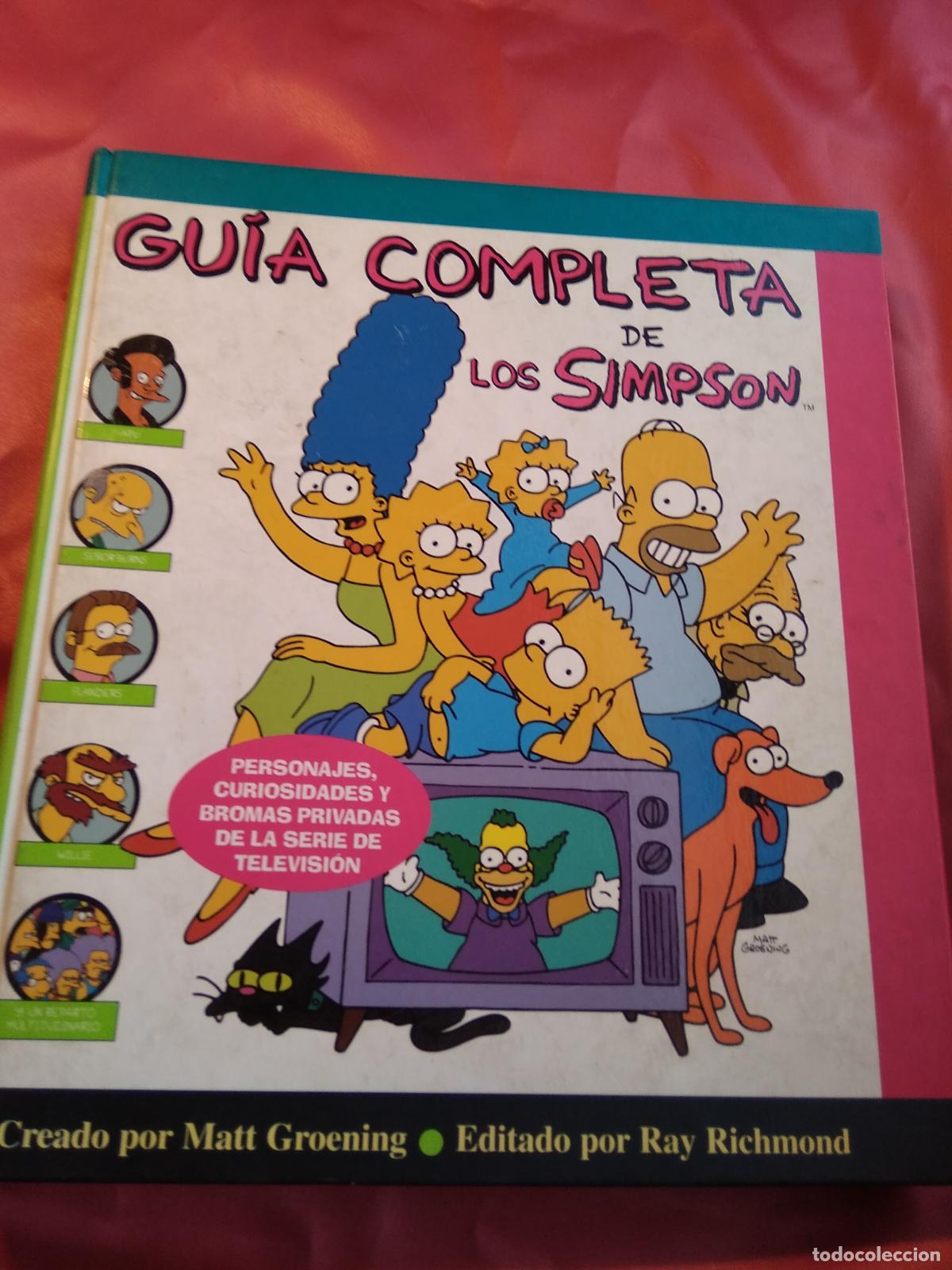Libros: Gu&iacute;a completa de los Simpson Matt Groening Q.528 - Foto 1