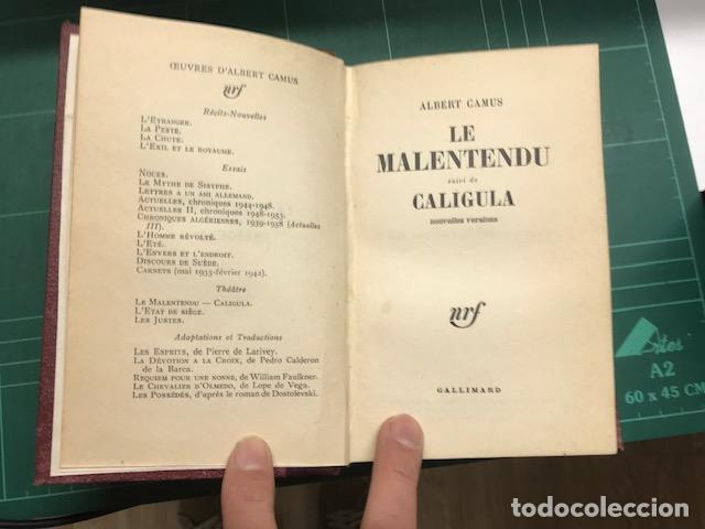 Libros: Le malentendu / Caligula - Albert Camus - Foto 6