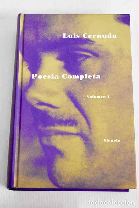 Libros: Poes&iacute;a completa, tomo I.- Cernuda, Luis - Foto 1