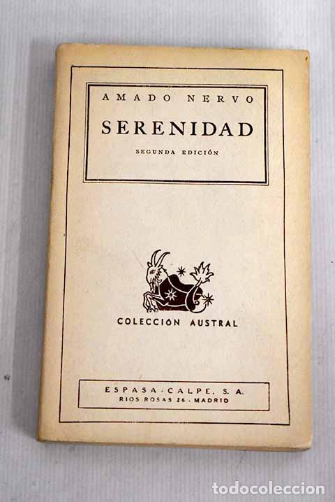 Libros: Serenidad: Nervo, Amado.- Nervo, Amado - Foto 1