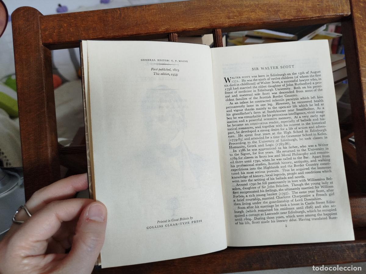 Libros: Ivanhoe - Scoot, Walter, Sir (1771-1832) - Foto 3