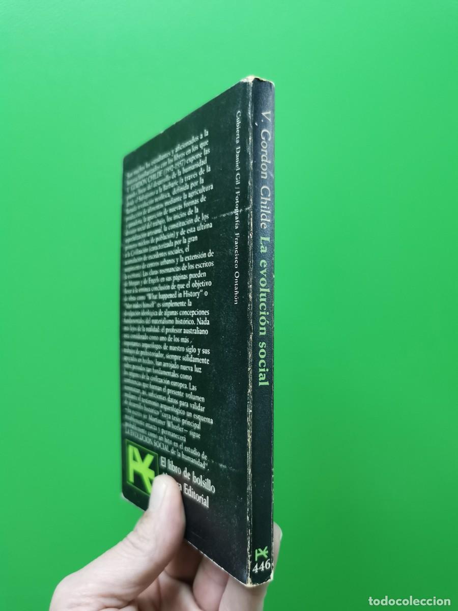 Libros: GORDON CHILDE - EVOLUCION SOCIAL - ALIANZA - Foto 3