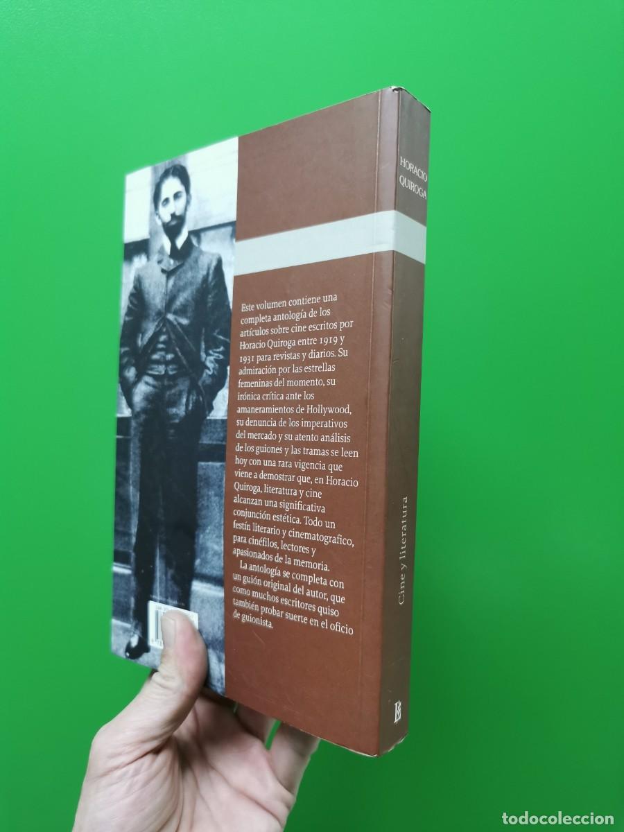 Libros: CINE Y LITERATURA - QUIROGA, HORACIO - SIN LEER - Foto 3