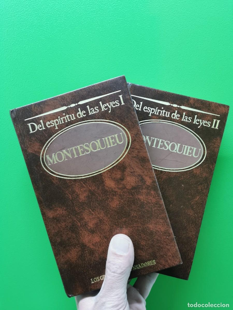 Libros: DEL ESP&Iacute;RITU DE LAS LEYES. MONTESQUIEU. DOS TOMOS - Foto 1