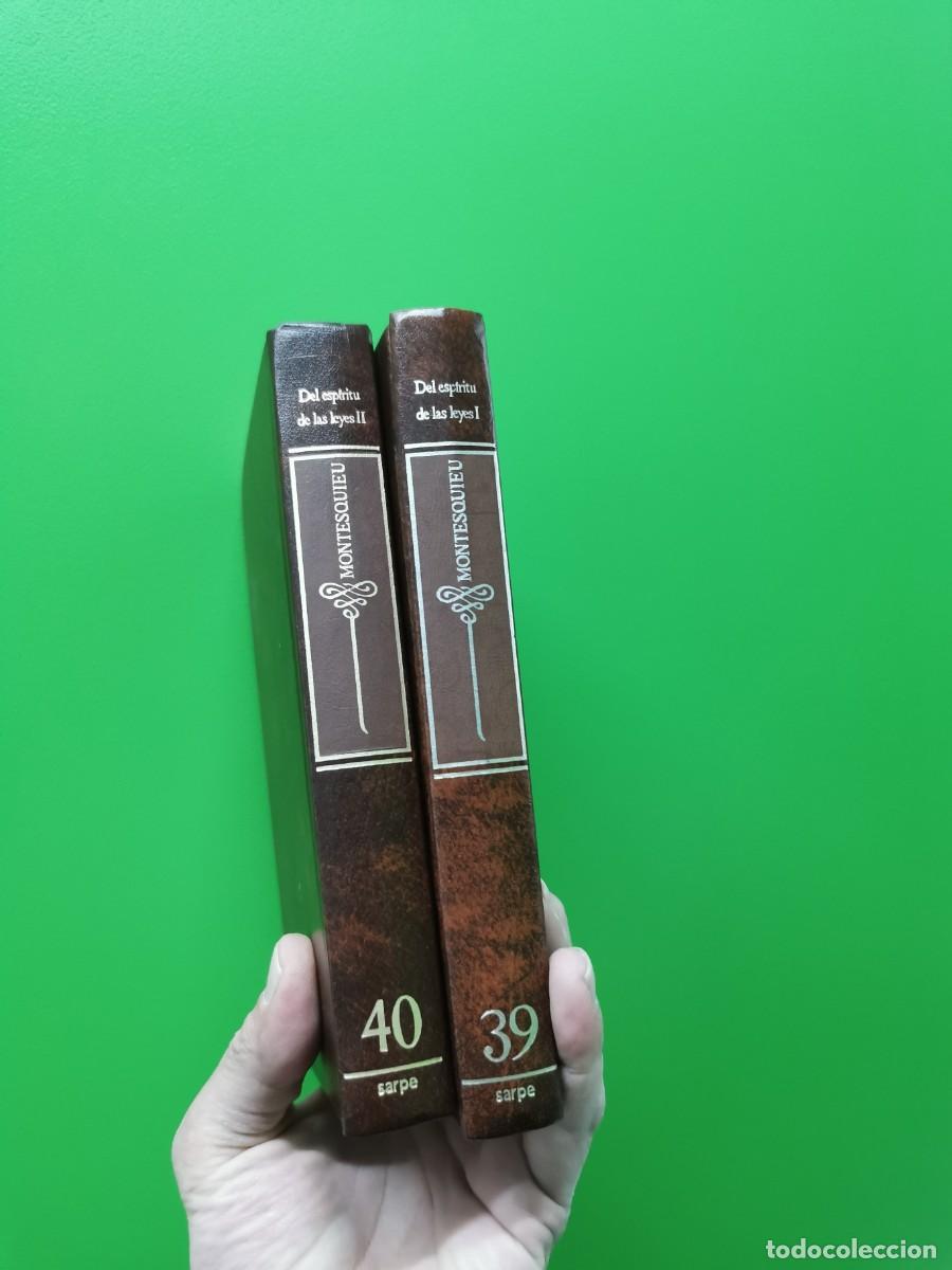 Libros: DEL ESP&Iacute;RITU DE LAS LEYES. MONTESQUIEU. DOS TOMOS - Foto 3