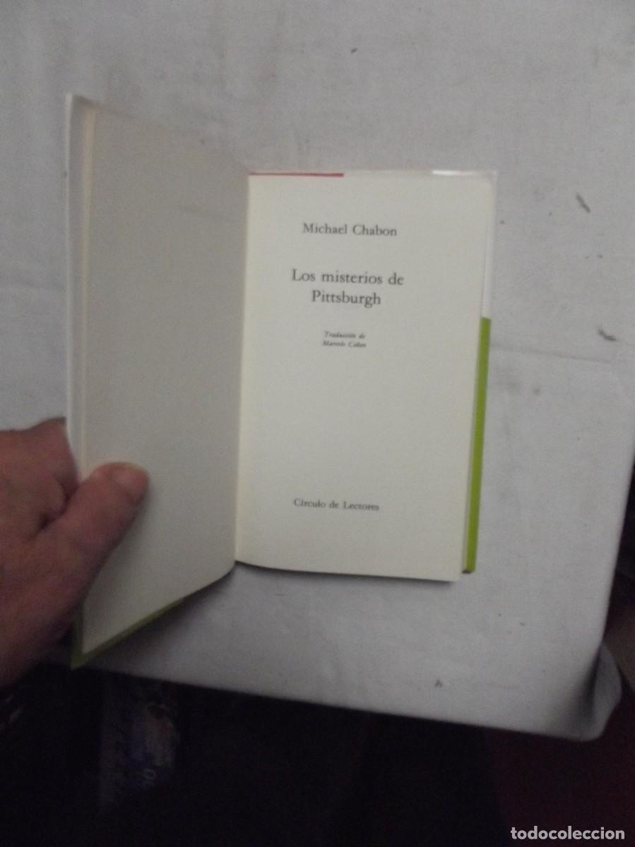 Libros: LOS MISTERIOS DE PITTSBURGH DE MICHAEL CHABON - Foto 2