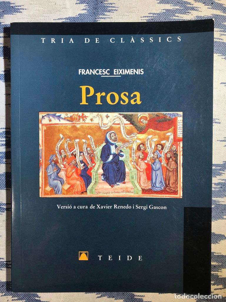 Libros: Prosa - Francesc Eiximenis - Foto 1