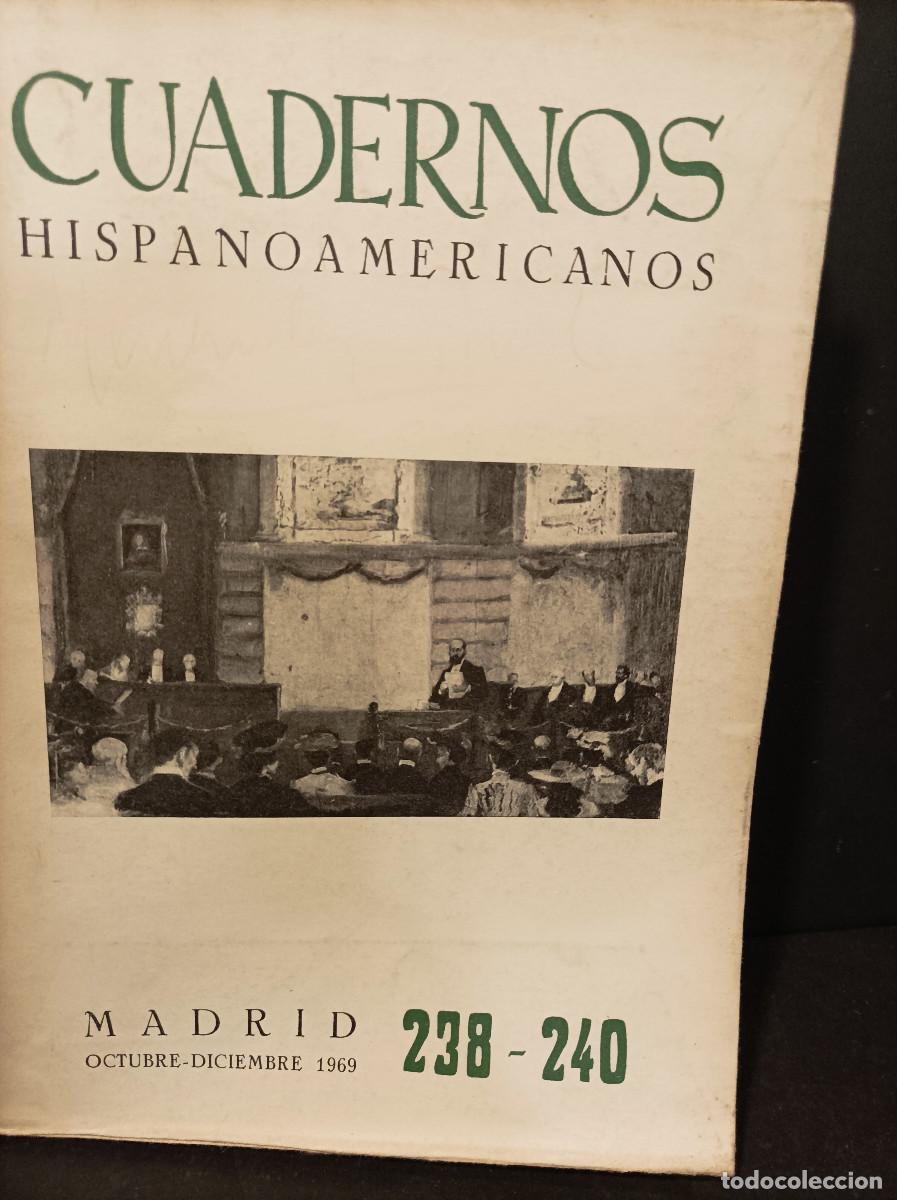 Libros: CUADERNOS HISPANOAMERICANOS.- - Homenaje a Menendez Pidal. - Foto 1